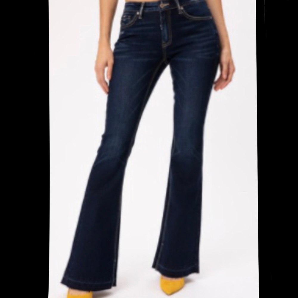 Split Bell Bottoms